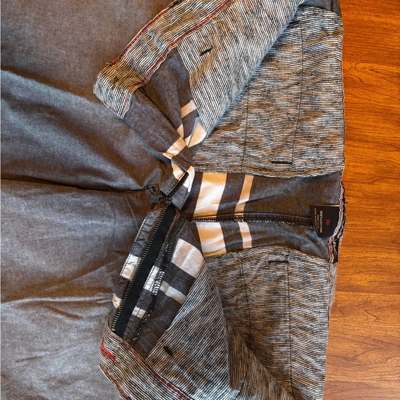 100% Cotton Tony Hawk Gray Flat Front Shorts Comfortable Design - Picture 6 of 8